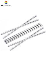 BDT3200 - Đồ chơi niệu đạo inox mix chuỗi hạt liền ở đầu dài 265mm
