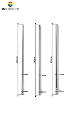 BDT3200 - Đồ chơi niệu đạo inox mix chuỗi hạt liền ở đầu dài 265mm