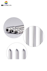 BDT3200 - Đồ chơi niệu đạo inox mix chuỗi hạt liền ở đầu dài 265mm