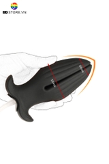 BDT3214 - Đồ chơi niệu đạo sounding silicon với plug hình cánh hoa có 3 size