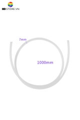 BDT3214 - Đồ chơi niệu đạo sounding silicon với plug hình cánh hoa có 3 size