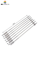 BDT3399 - Đồ chơi niệu đạo sounding inox dạng thanh thẳng mix đầu bo tròn