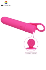 BDT3604 - Trứng rung mini Pretty Love mix vòng xỏ ngón dài 135mm