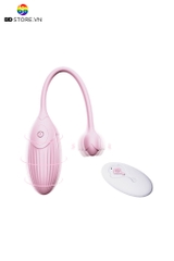 BDT4115 - Trứng rung hai đầu điều khiển từ xa mix nụ hoa có 10 chế độ
