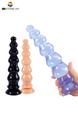 BDT4183 - Long anal BDSM chuỗi hạt liền với 7 tầng hạt có đế hít tường