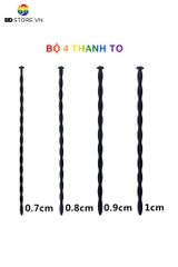 BDT424 - Set 4 dụng cụ sounding silicon thanh thẳng phù hợp với người mới