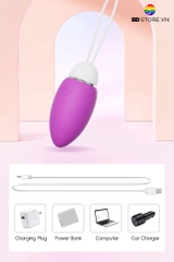 BDT4230 - Trứng rung mini điều khiển qua APP có 10 chế độ và sạc điện