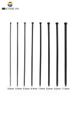 BDT423 - Combo 4 sounding silicon mềm thông lỗ tiểu thanh xoắn ốc