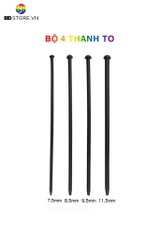 BDT423 - Combo 4 sounding silicon mềm thông lỗ tiểu thanh xoắn ốc