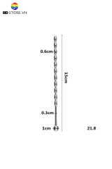BDT432 - Sounding inox cao cấp không gỉ thiết kế xoắn ốc dài 60mm