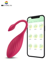 BDT4482 - Trứng rung điều khiển qua APP có 9 tần số bề mặt vân chéo