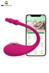 BDT4619 - Trứng rung 2 đầu điều khiển qua APP có 10 chế độ dài 195mm