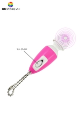 BDT462 - Chày rung tình yêu mini bằng nhựa kèm móc treo dài 10.5cm