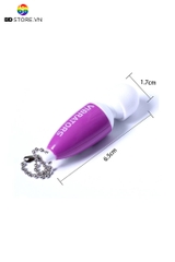 BDT462 - Chày rung tình yêu mini bằng nhựa kèm móc treo dài 10.5cm