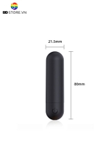 BDT512 - Trứng rung tình yêu mini silicon hình viên đạn dài 8cm