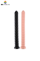 BDT689 - Butt plug long có vòng gờ tròn nối tiếp và đầu thuôn nhọn siêu dài