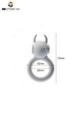 BDT782 - Vòng đeo dương vật rung kéo dài thời gian dài 7cm