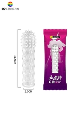BDT884 - Bao cao su có gai mềm trong suốt dài 11.5cm độ co giãn tốt