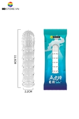 BDT884 - Bao cao su có gai mềm trong suốt dài 11.5cm độ co giãn tốt