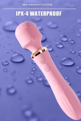 BDT918 - Chày rung tình yêu có chế độ sưởi ấm sạc điện dài 205mm