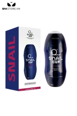 SMT4469 - Cốc thủ dâm snail cup 2 đầu âm đạo miệng và hậu môn