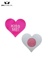 SMP061 - Miếng dán ngực kiss me hình trái tim sexy quyến rũ