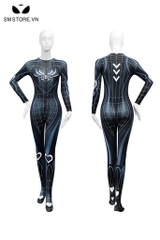 SMS009 - Cosplay người nhện bodysuit toàn thân, khóa kéo hở đáy