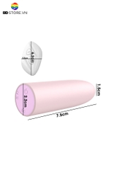 BDT2086 - Trứng rung mini sạc điện có 10 tần số chống nước dài 7.5cm
