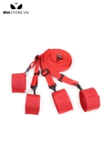 SMT277 - Còng tay tình yêu bộ cố định tay chân BDSM chất liệu đai nylon