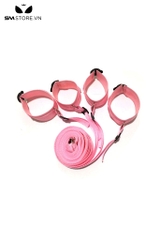 SMT277 - Còng tay tình yêu bộ cố định tay chân BDSM chất liệu đai nylon