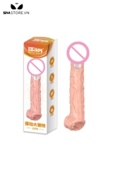 SMT3527 - Bao cao su đôn dên cao cấp dài thêm 10cm có rung ở đầu