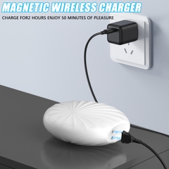 SMT3887 - Máy hút âm đạo mini ngụy trang vỏ sò dài 8cm có 10 chế độ