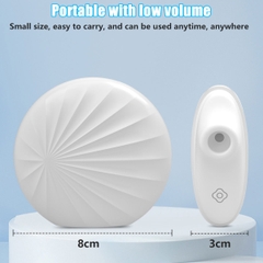SMT3887 - Máy hút âm đạo mini ngụy trang vỏ sò dài 8cm có 10 chế độ