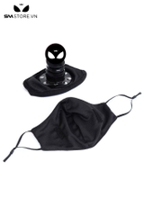 SMT4090 - Khẩu trang penis gag silicon mini đầu dương vật dài 6cm