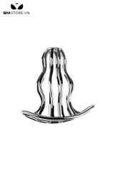 SMT4271 - Đồ chơi hậu môn inox cao cấp thiết kế rỗng đế hình nón