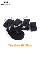 SMT277 - Còng tay tình yêu bộ cố định tay chân BDSM chất liệu đai nylon