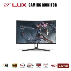 Màn hình cong VSP VX272C (27inch / VA / FHD / 200Hz / 1ms / Freesync)