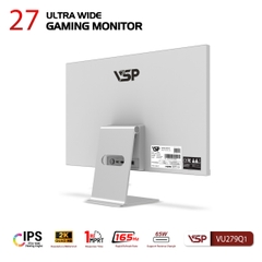 Màn hình VSP UltraWide - 2K - IPS - VU279Q1 - 165Hz - 1ms - FreeSync - Trắng