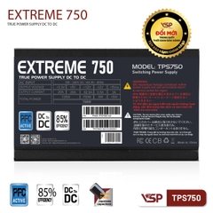 Nguồn Máy Tính VSP Extreme TPS750 - 750W - DC to DC - Công Suất Thực - Chuẩn ATX