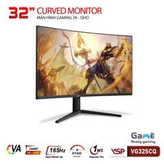 Màn hình Cong Gaming VSP VG325CQ (31.5inch / 2K / VA / 165Hz / 1ms / FreeSync)