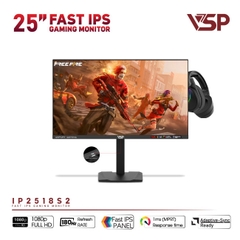 Màn hình VSP Gaming IP2518S2 (25inch / Fast IPS / FHD / 180Hz / 1ms / FreeSync / Adaptive-Sync)