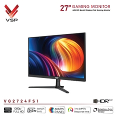 Màn hình Gaming VSP VG2724FS1 (27inch / IPS / FHD / 240Hz / 1ms / FreeSync)
