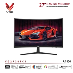 Màn hình cong Gaming VSP VG2724FC1 (27inch / FHD / VA / 240Hz / 1ms / R1500 / FreeSYNC)
