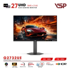 Màn hình VSP Vision Plus G2732UE (27inch / IPS / 10bit / 4K160Hz - FHD320Hz / 1ms / FreeSync)