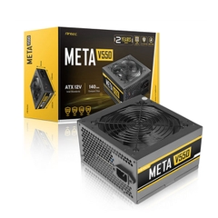 Nguồn Máy Tính Nhãn Hiệu Antec Meta V550 EC, điện áp 230V, công suất 550W
