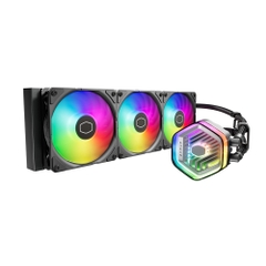 Tản nhiệt nước AIO Cooler Master MasterLiquid 360 Atmos II LCD ARGB Black
