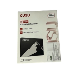 Ổ cứng SSD CUSU 256GB C300 2.5 SATAIII 3D NAND (Đọc 520 MB/s - Ghi 430 MB/s)