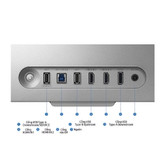 Màn hình gaming Samsung Odyssey 3D G90XF LS27FG900XEXXV (27Inch/ 4K/ 1ms/ 165Hz/ IPS/ Tích hợp loa)