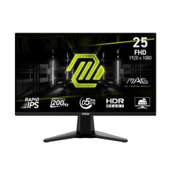 Màn hình gaming MSI MAG 255F E20 (24.5Inch/ Full HD/ 0,5ms/ 200Hz/ 300cd/m2/ IPS)