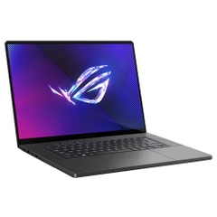 Laptop Asus Gaming ROG Zephyrus G16 GU605CM-QR078W (Ultra 9 285H/ 32GB/ 1TB SSD/ RTX 5060 8GB/ 16 inch 2.5K/ 240Hz/ Win11/ Grey/ Túi/ Sạc nhanh/ Vỏ nhôm)